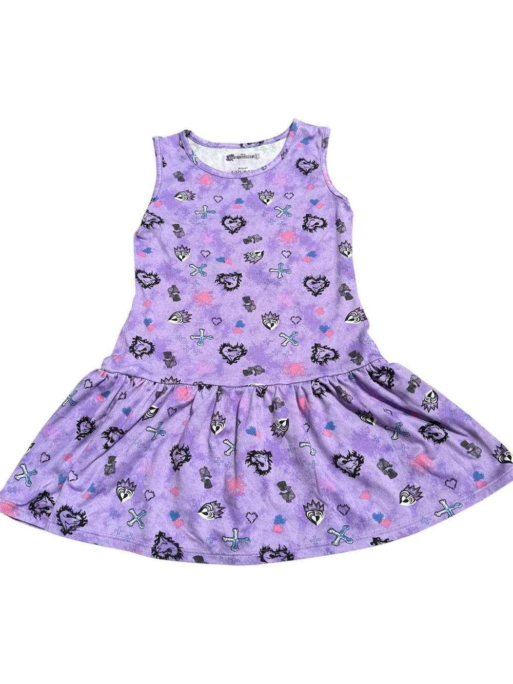 Disney the Descendants 3 dress girls size small 6/6X